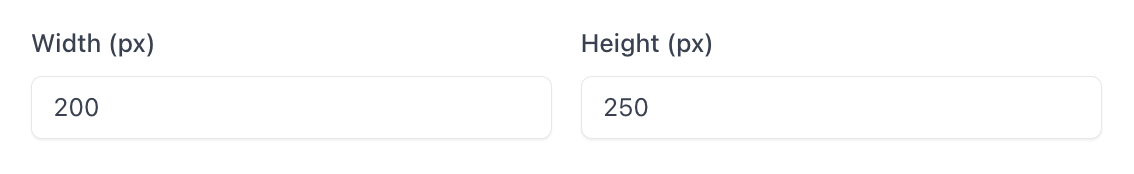 Width