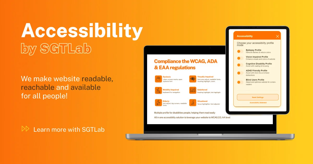 Introduce Accessibility By Sgtlab
