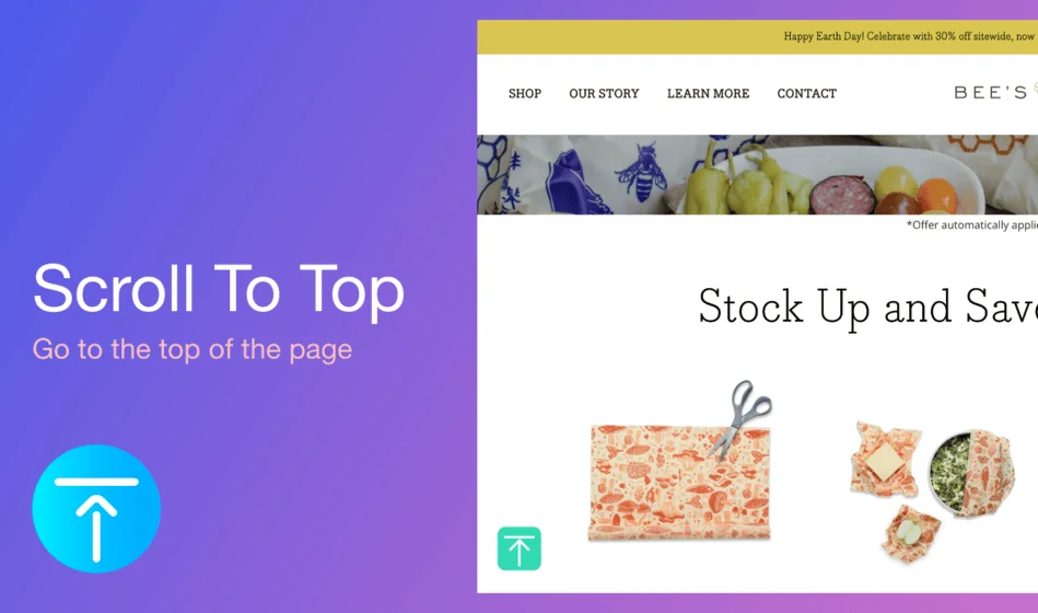 How to Add a Back to Top Button to Make Your Shopify Store Smoother and More User-Friendly