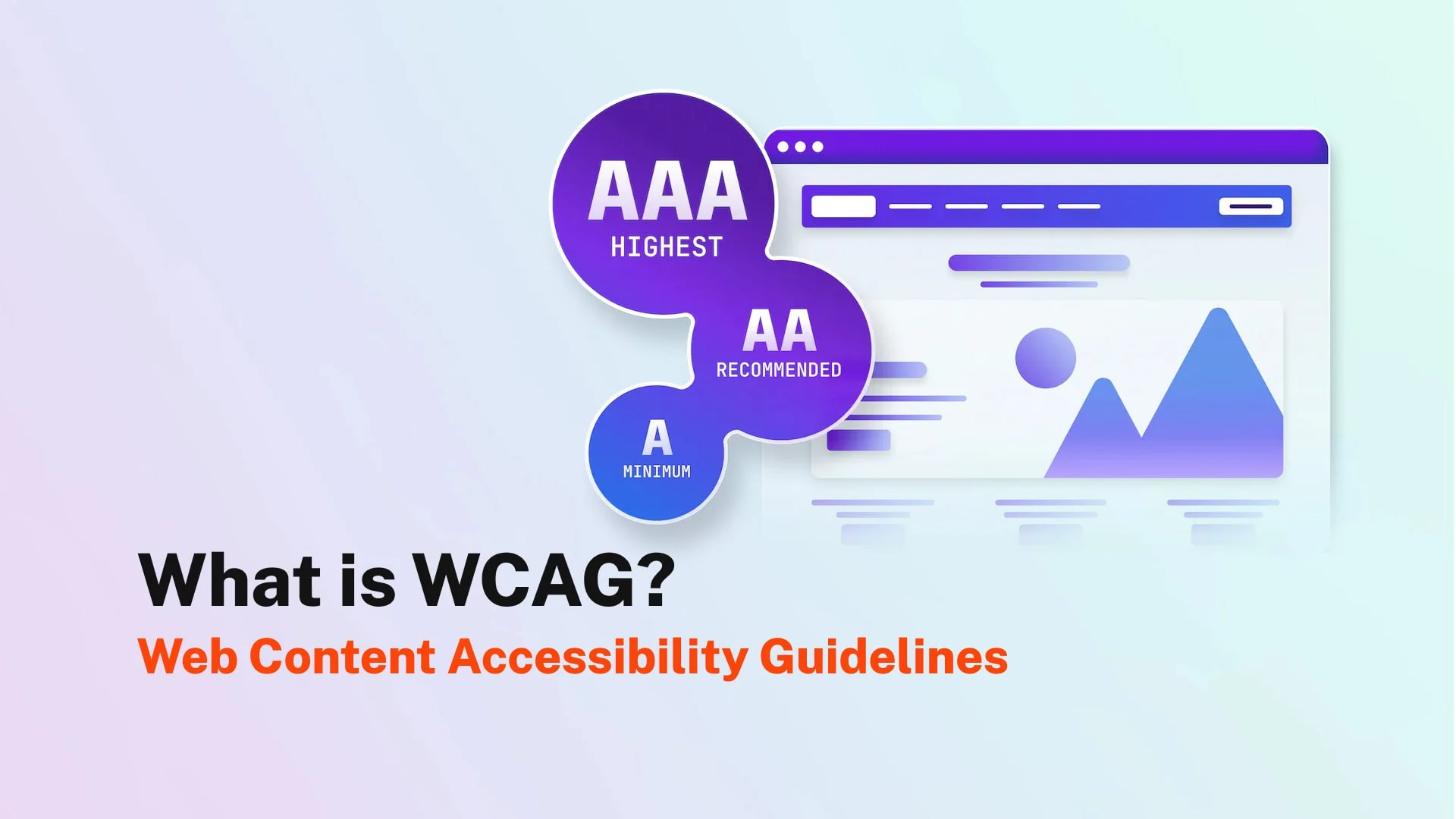 What is WCAG and its importance for digital accessibility?