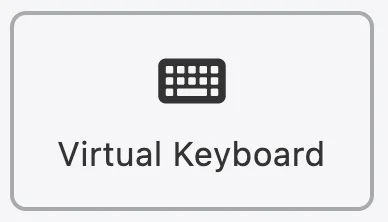 Virtual keyboard