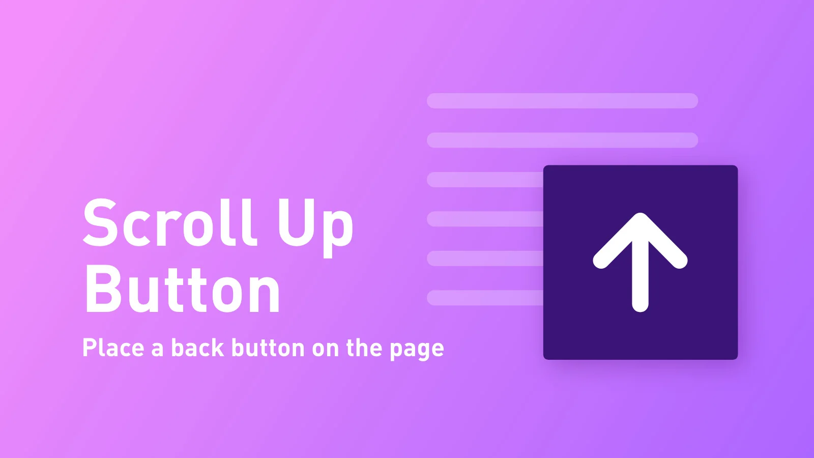 scroll-up-button-feature